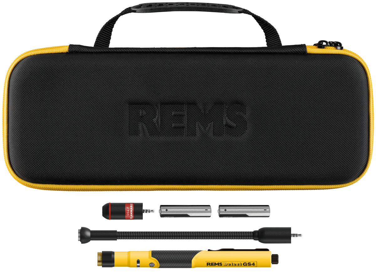 Rilevatore elettronico di perdite con sensori intercambiabili REMS Detect GS4 GAS COMBUSTIBILI