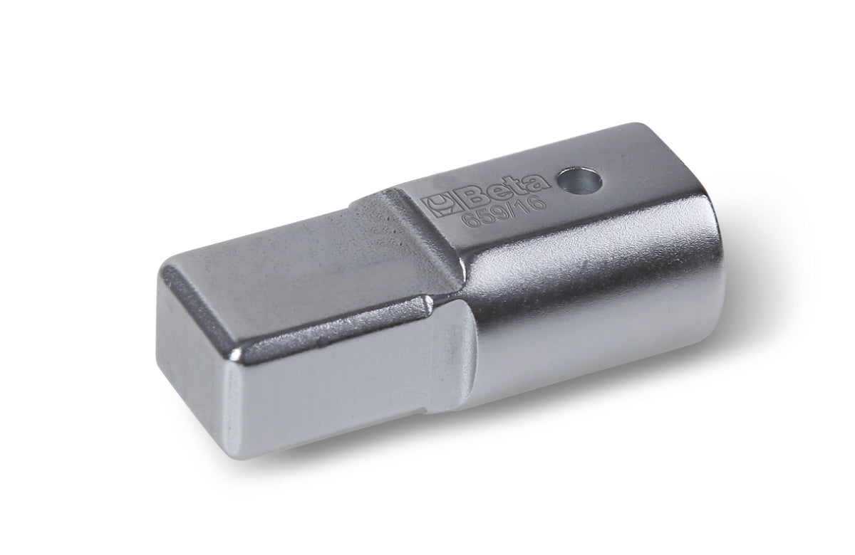 Raccordo con attacco rettangolare femmina 9x12 mm e maschio 14x18 mm Beta 659/16