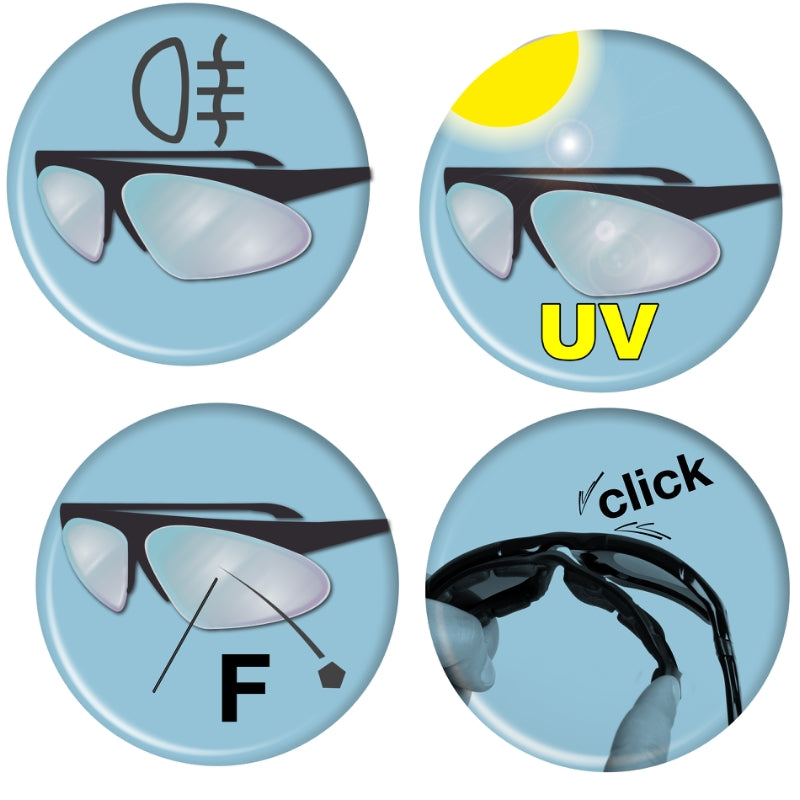 Occhiali di protezione con lenti in policarbonato trasparente Beta 7093BC