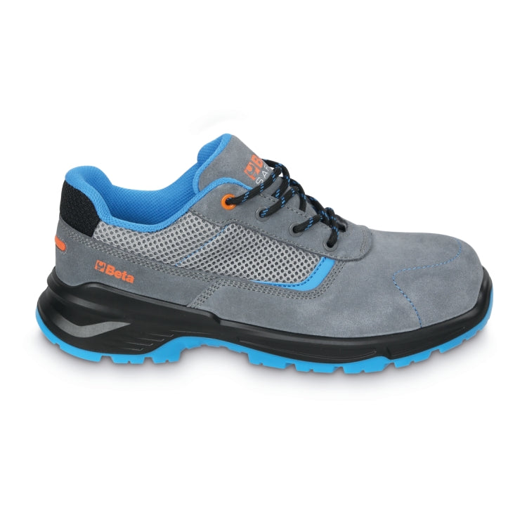 Scarpe basse BASIC PLUS in pelle scamosciata con inserti in mesh Beta 7200BP