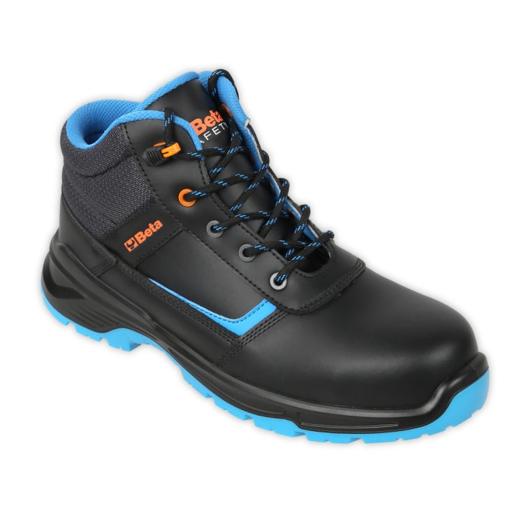 Scarpe alte BASIC PLUS in pelle liscia idrorepellente con rapido sfilamento Beta 7203BP