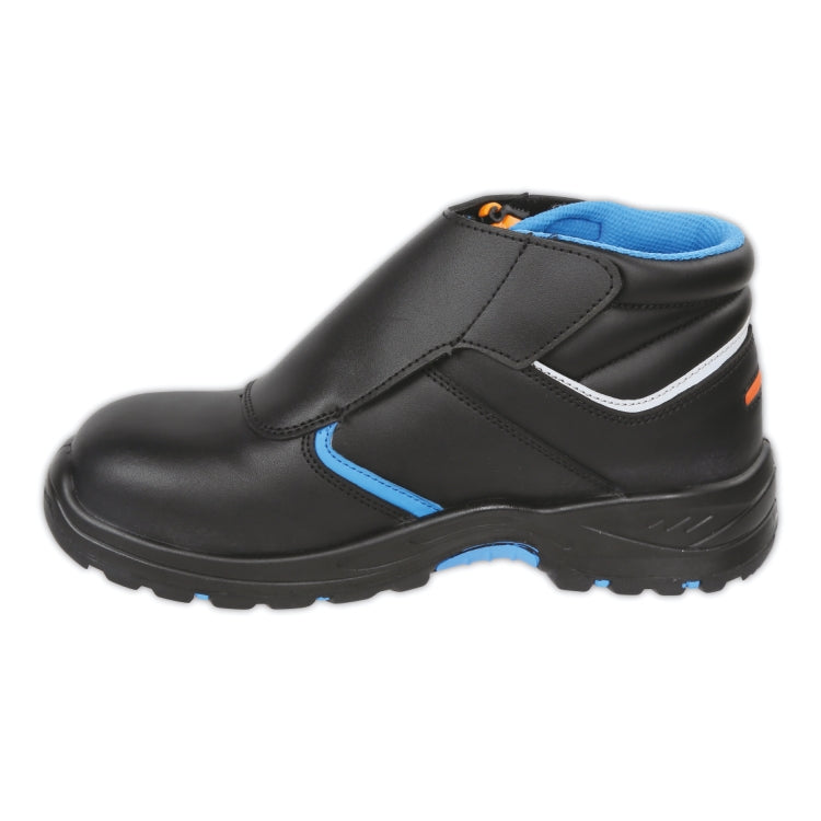 Scarpe alte BASIC PLUS in pelle liscia idrorepellente con patella di protezione Beta 7204BP