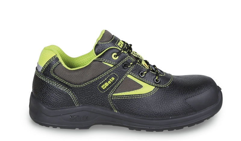 Scarpe in pelle idrorepellente con inserti in nylon e rinforzo antiabrasione nella zona del puntale Beta 7220PEK