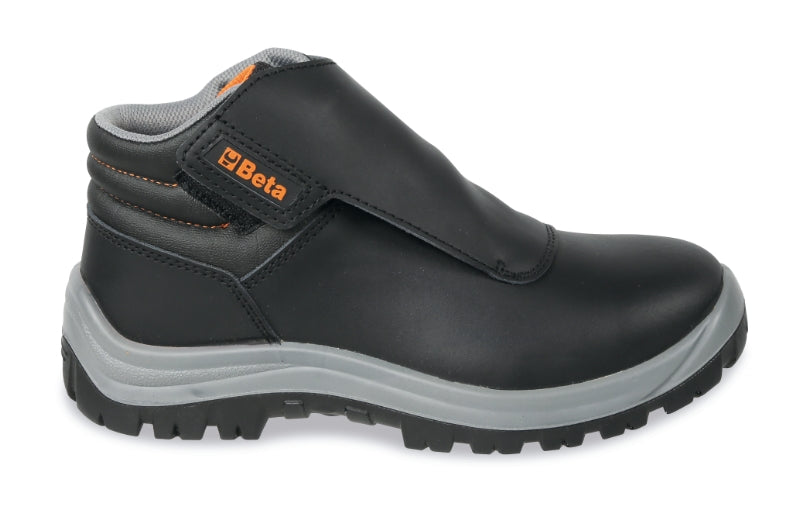 Scarpe antinfortunistiche BASIC in pelle idrorepellente con patella di protezione Beta 7245NB