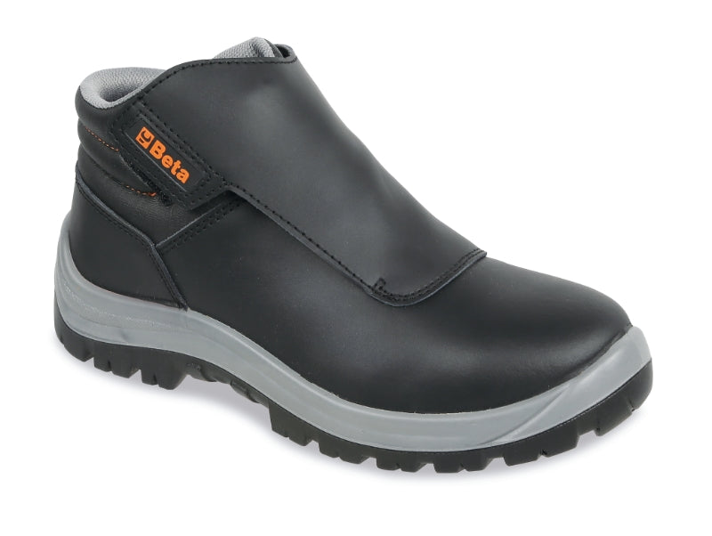 Scarpe antinfortunistiche BASIC in pelle idrorepellente con patella di protezione Beta 7245NB