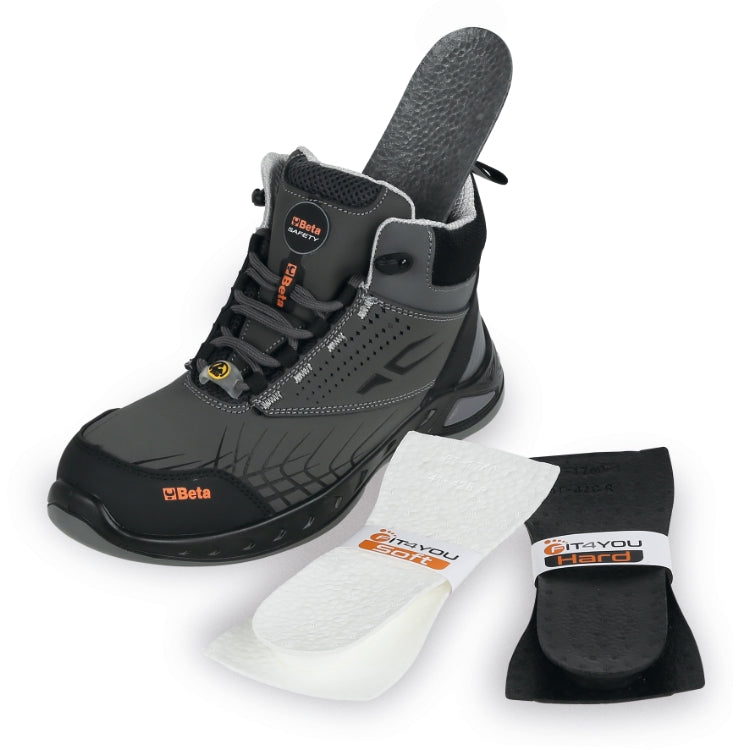 Scarpe alte FitEVOLUTION in nabuk idrorepellente Beta 7274G