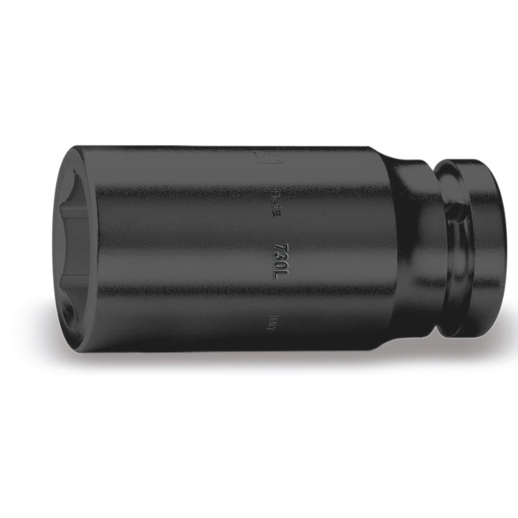 Chiavi a bussola Macchina con attacco quadro femmina 1.1/2" bocca esagonale, serie lunga fosfatate Beta 730L