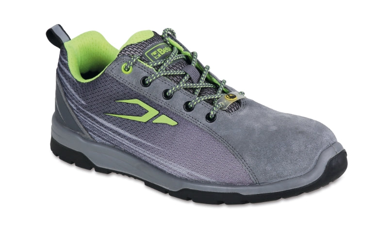 Scarpe Active in mesh ad alta traspirazione e pelle scamosciata con supporto di stabilità al tallone Beta 7316NG