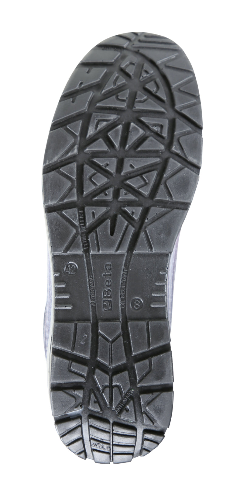 Scarpe Active in mesh ad alta traspirazione e pelle scamosciata con supporto di stabilità al tallone Beta 7316NG