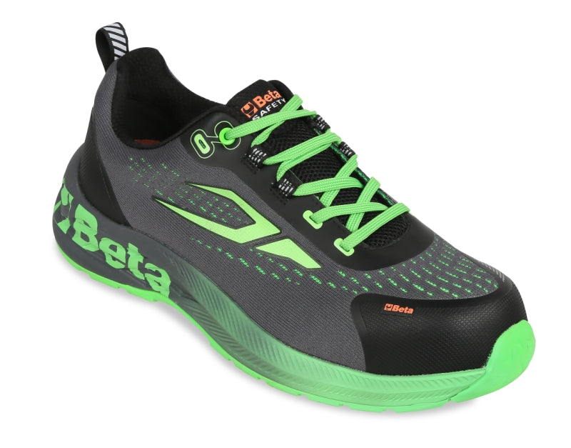 Scarpe RENEGADE in tessuto intrecciato resistente e traspirante, dettagli verdi Beta 7341V