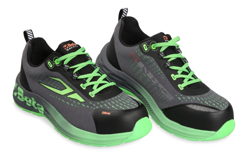 Scarpe RENEGADE in tessuto intrecciato resistente e traspirante, dettagli verdi Beta 7341V