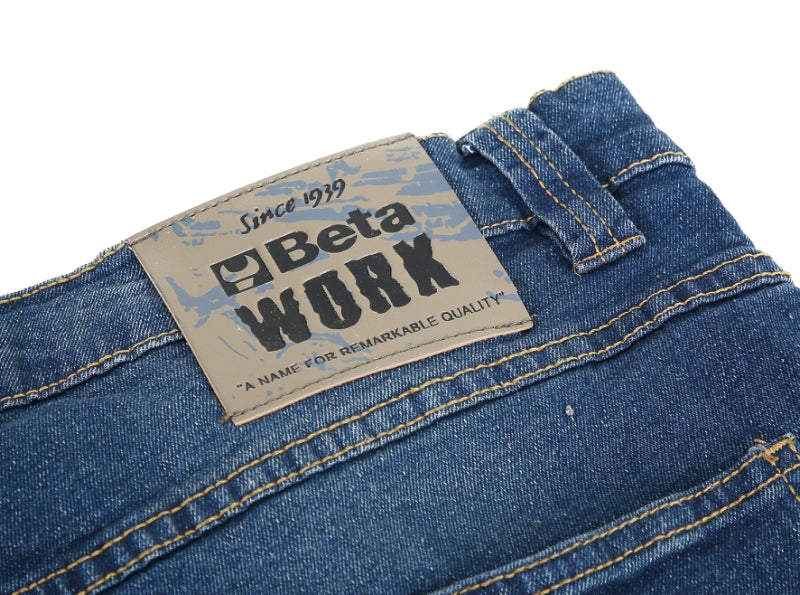 Bermuda jeans da lavoro elasticizzati Beta 7529