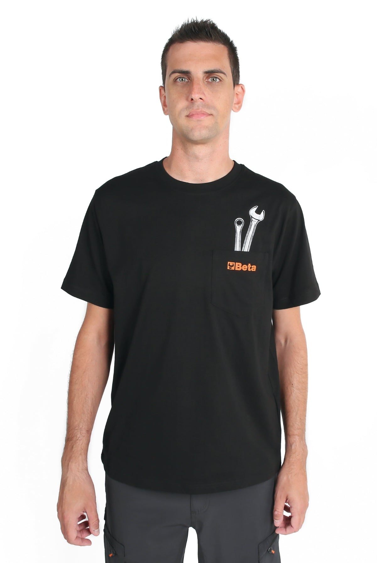 T-shirt Beta con stampa moderna Beta 7548T