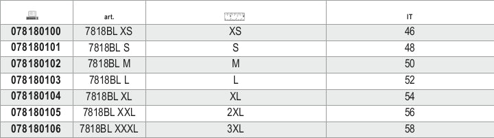 Pantaloni da lavoro multitasche con inserti in tessuto elasticizzato Beta 7818BL