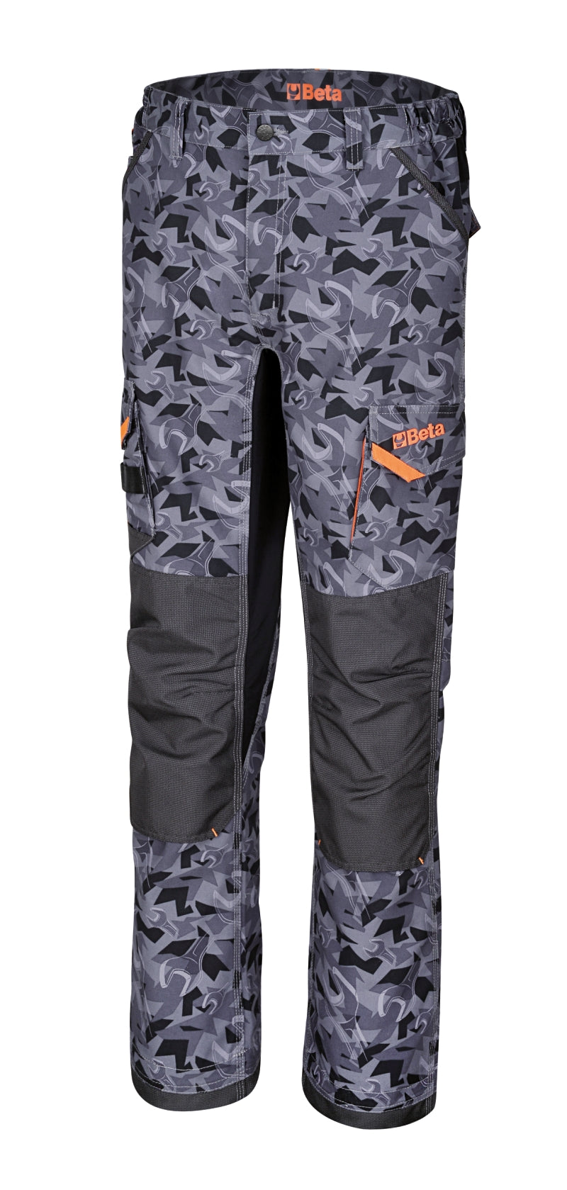 Pantaloni da lavoro multitasche con disegno camouflage esclusivo. Beta 7818CM