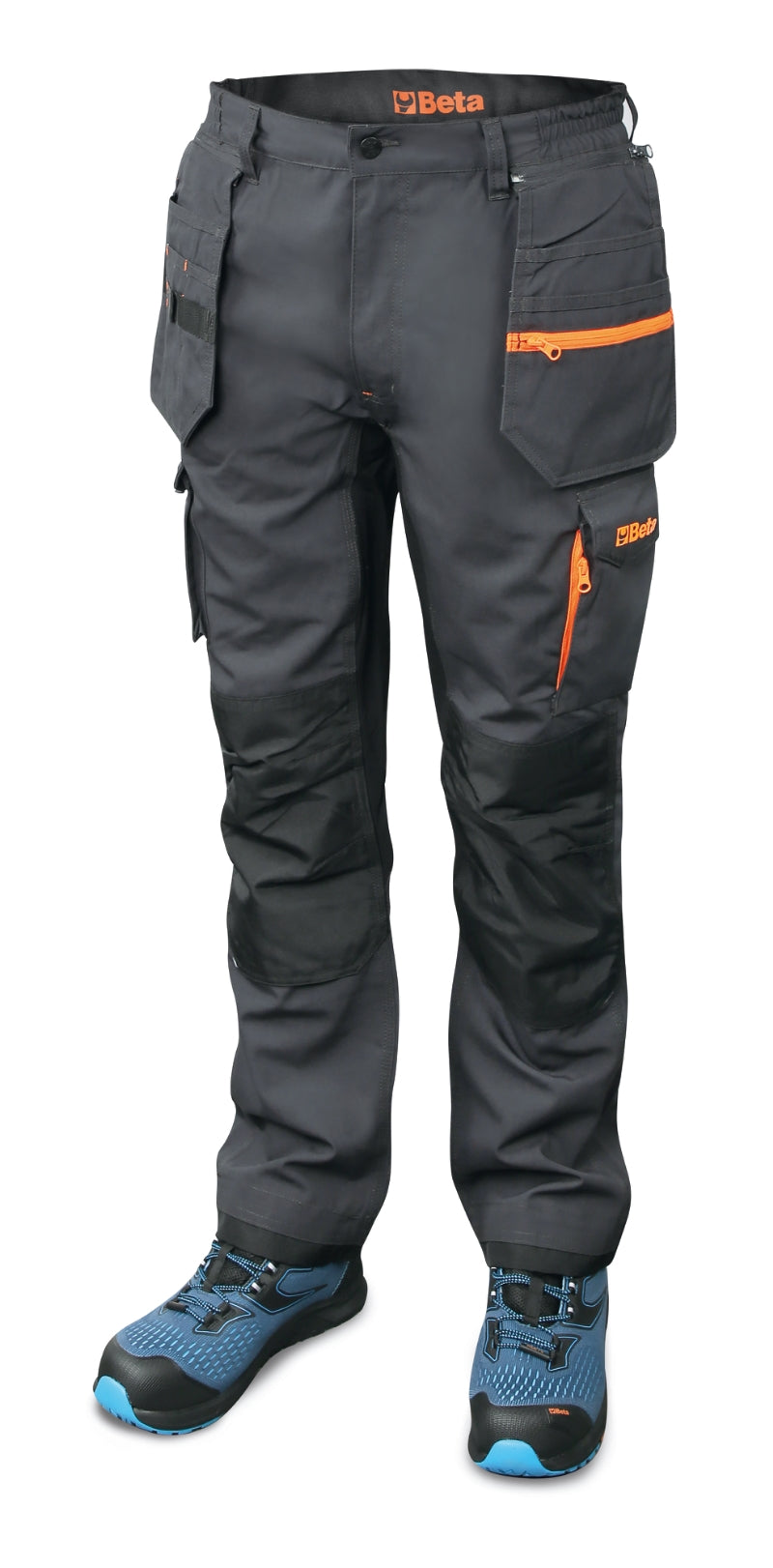 Pantalone flying pockets con inserti in tessuto elasticizzato Beta 7819G