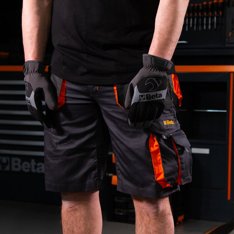 Bermuda leggeri da lavoro, grigio Beta 7861G