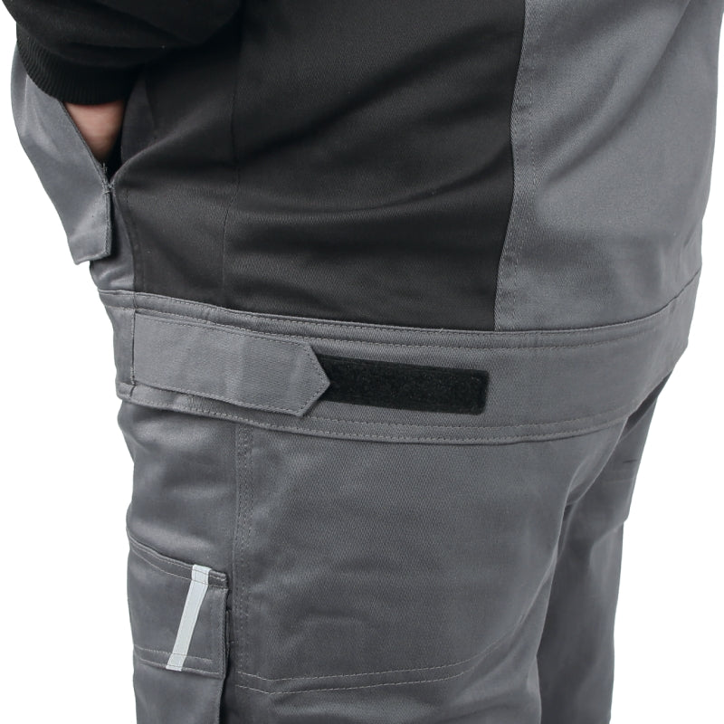 Gilet da lavoro grigio in 100% cotone, comodo e resistente Beta 7937MG