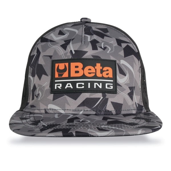 Cappellino Beta racing camouflage con visiera piatta Beta 9525CM