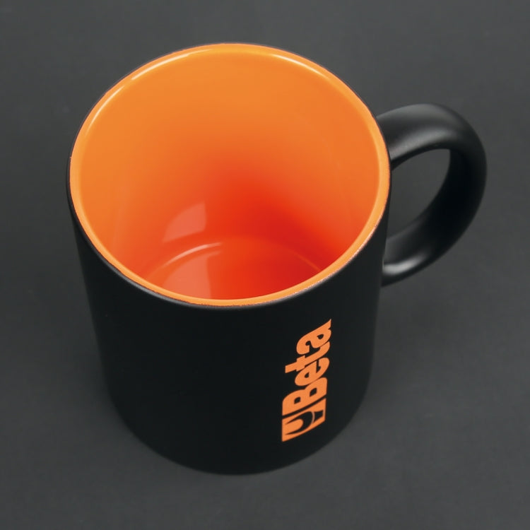 Tazza in ceramica nera con logo BETA laserato Beta 9527T