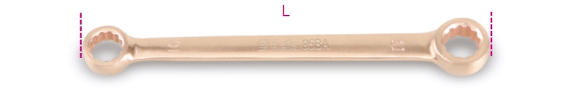 Chiavi poligonali doppie diritte, antiscintilla Beta 95BA