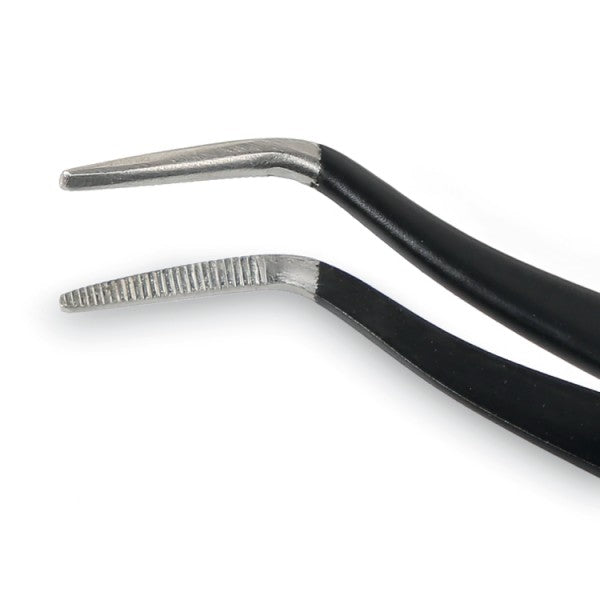 Serie di 4 pinzette ESD a molla antiacido e antimagnetiche Beta 999ESD/B4