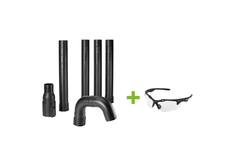 SET PULIZIA GRONDAIE E OCCHIALI Ego AGC1001 per LB5300E e LB5800E