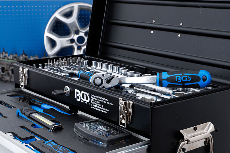 CASSETTIERA, CON 147 UTENSILI, CON UTENSILI ISOLATI BGS3350