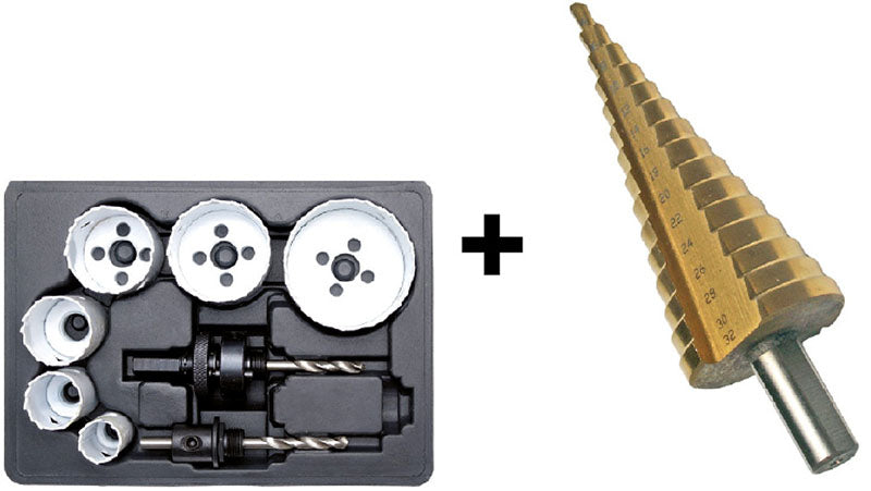 SET SEGHE A TAZZA BGS3906 + FRESA BGS1619 PROMOZIONE BGS390619