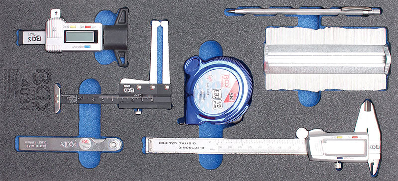 MODULO PER CARRELLO: 7 PEZZI, STRUMENTI DI MISURA BGS4031