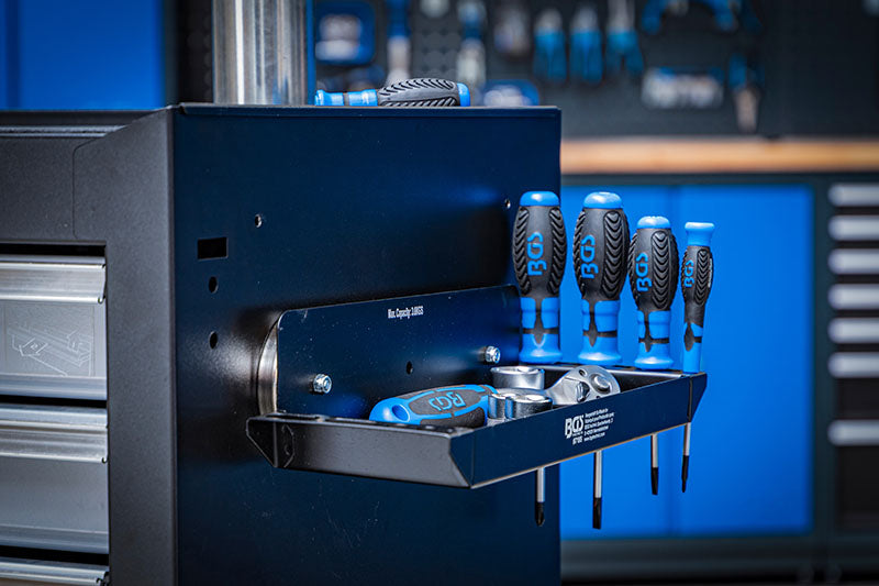 VASSOIO MAGNETICO, CON SUPPORTO PER CACCIAVITI LATERALE BGS67185