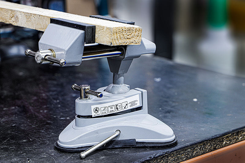 Morsa Da Banco 70mm Girevole 360° - Piccola Morsa Per Lavorazione Legno E Metall - Foto 1