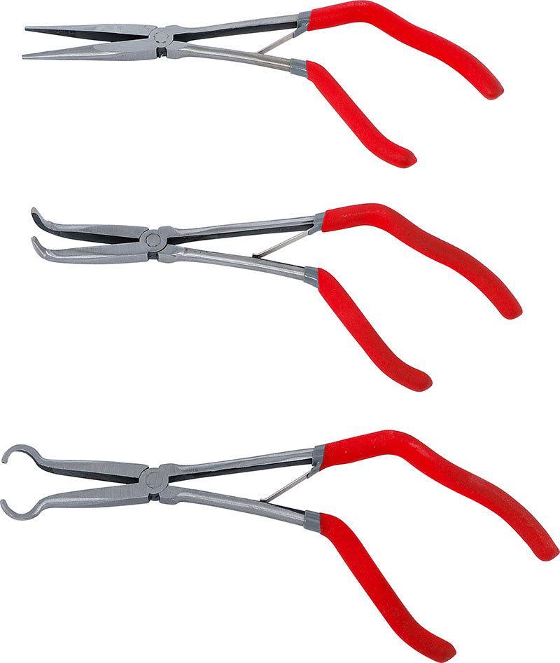 SET 3 PZ.PINZE A BECCO LUNGO E PINZE PER CANDELE,275 MM BGS84528