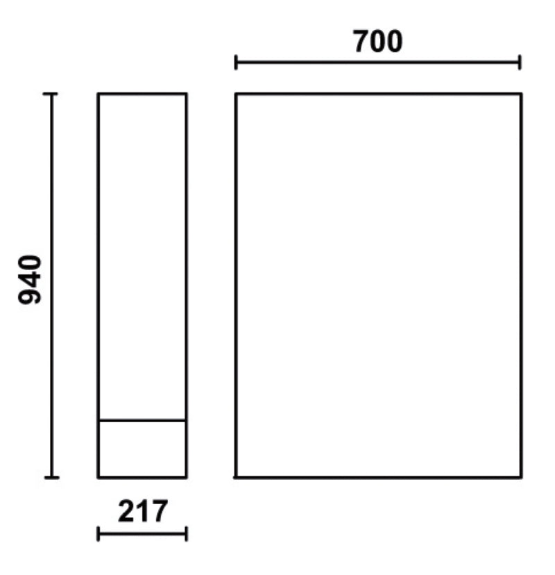 Gamba universale per banco da lavoro arredo officina Beta C55B/G
