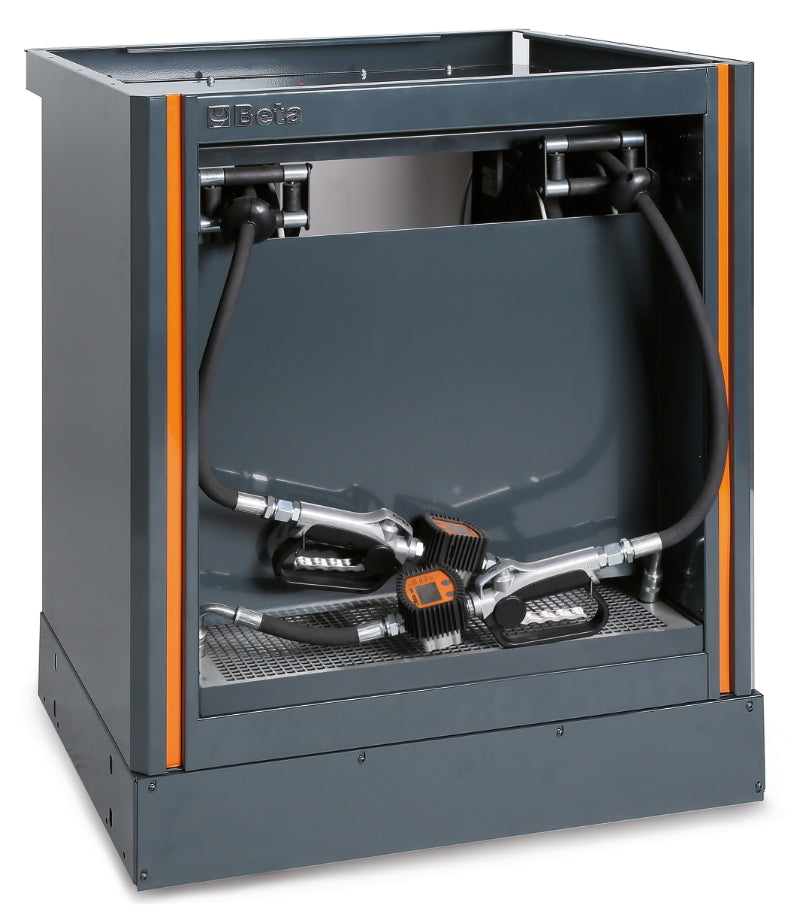 Modulo fisso di distribuzione olio per arredo officina Beta C55MDO