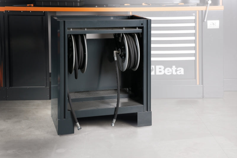 Modulo fisso di distribuzione olio per arredo officina Beta C55MDO