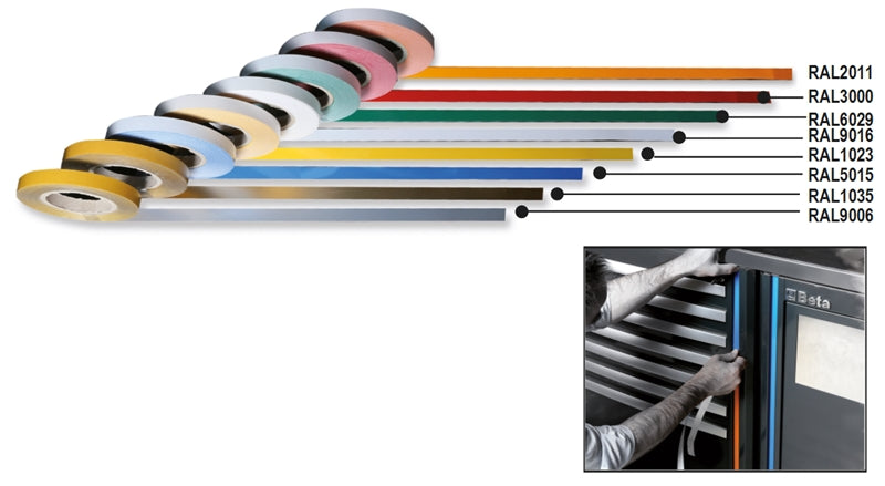Nastro adesivo colorato 25 m Beta C55STR