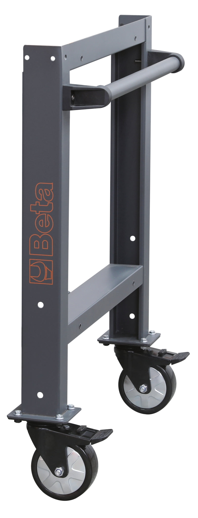 Gamba con ruote girevoli e maniglia, per banchi componibili C58BC Beta C58GRGM