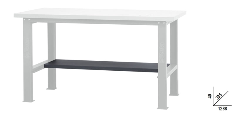 Semi ripiano di sostegno, per banchi componibili C58BC da 1,6 m Beta C58SP 1,6