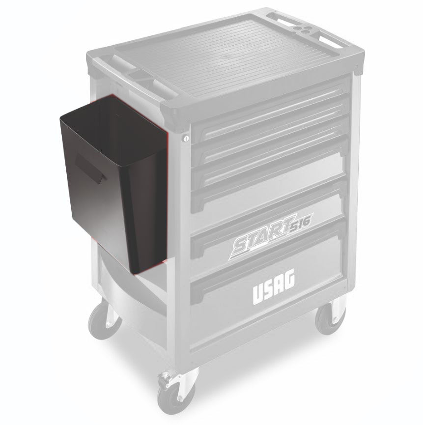 PORTA RIFIUTI Usag 516 AC4 PER CARRELLO