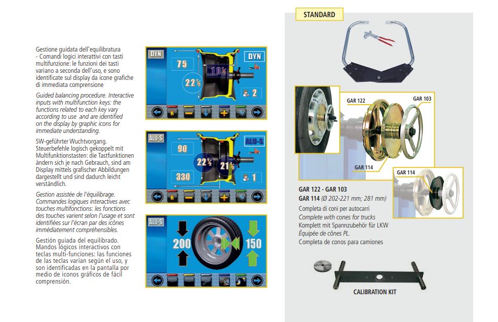 Equilibratrice Ravaglioli per autocarri GTL2.120NRC