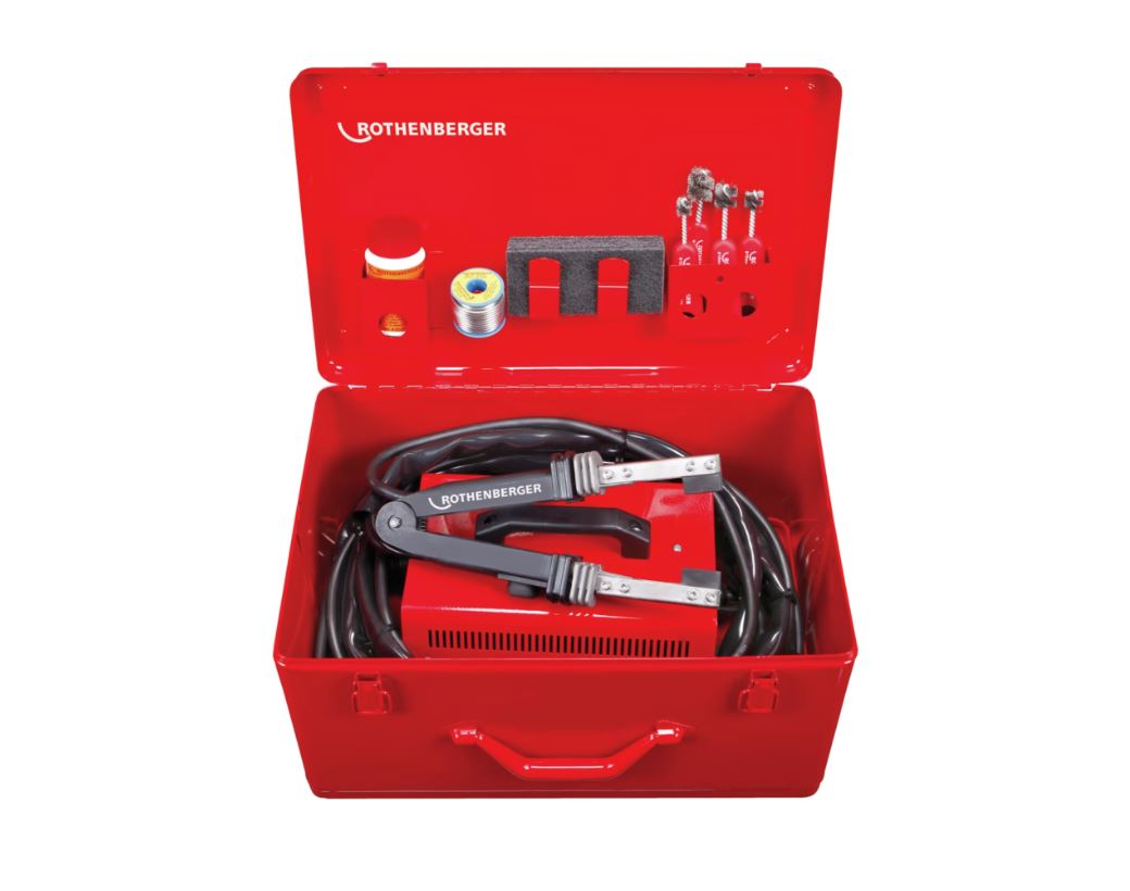 Macchina elettrica per saldobrasatura dolci ROTHERM 2000 set con accessori, 230V ROTHENBERGER