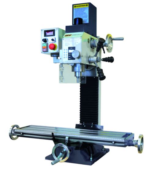 Trapano fresatrice da banco LTF 0,75 kW 220V regolazione continua, 25mm 058225000