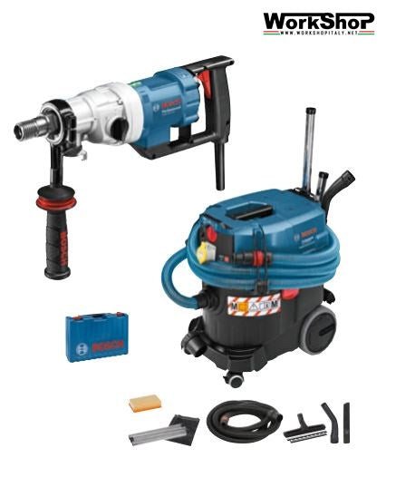 KIT CAROTATRICE + ASPIRATORE PROFESSIONAL GDB 180 WE + GAS 35 M AFC Bosch Professional