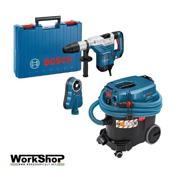 Demolitore Bosch GBH 5-40 DCE  + Aspiratore GAS 35 M AFC + GDE 68 PROFESSIONAL