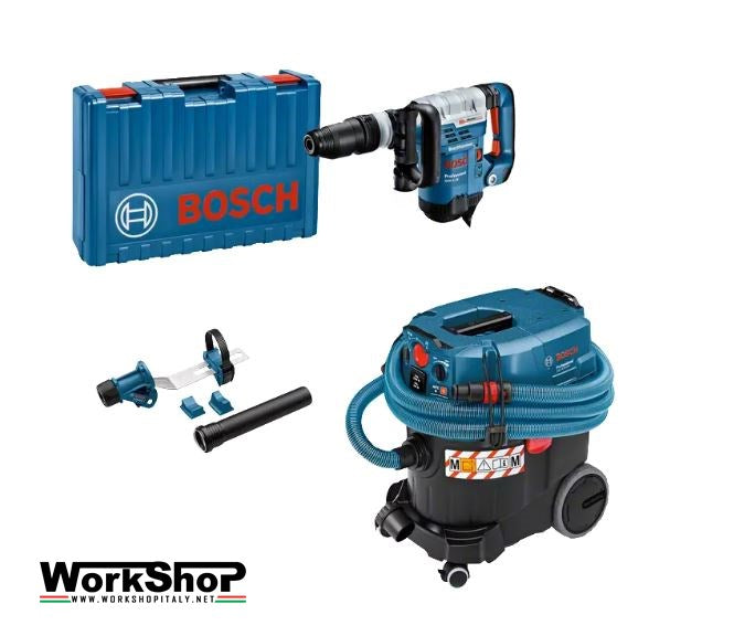Demolitore Bosch GSH 5 CE   + Aspiratore GAS 35 M AFC + GDE max PROFESSIONAL