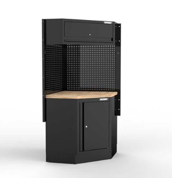 Mobile Angolare Arredo Officina Workshopitaly MPS Total Black legno