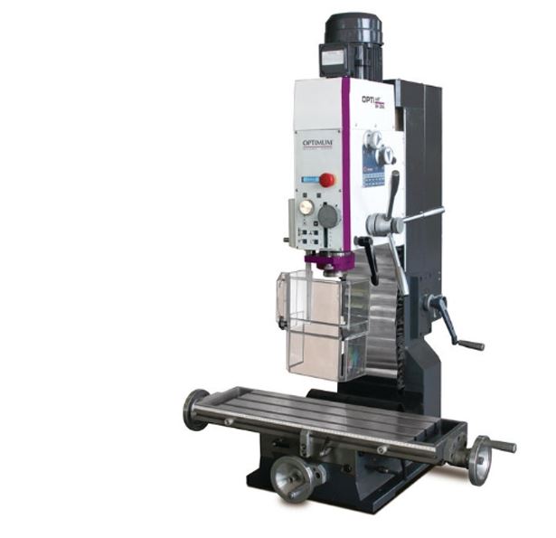 Trapano fresatrice Optimum MH 35G 1.1/1.5kW con cambio manuale