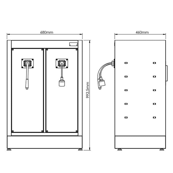 Modulo aria corrente Arredo Officina Fasano Tools FG 116M/68E