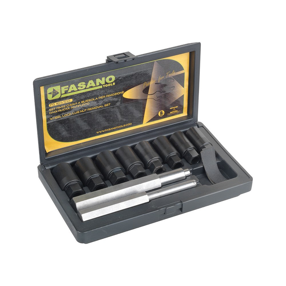 SET UNIVERSALE RIMOZIONE FINTI DADI RUOTA Fasano FG 164/S10